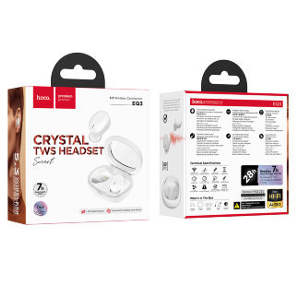 EQ3 Smart true wireless BT headset