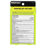 Profoot, обезболивающие патчи, для ступней и пяток, 6 шт.