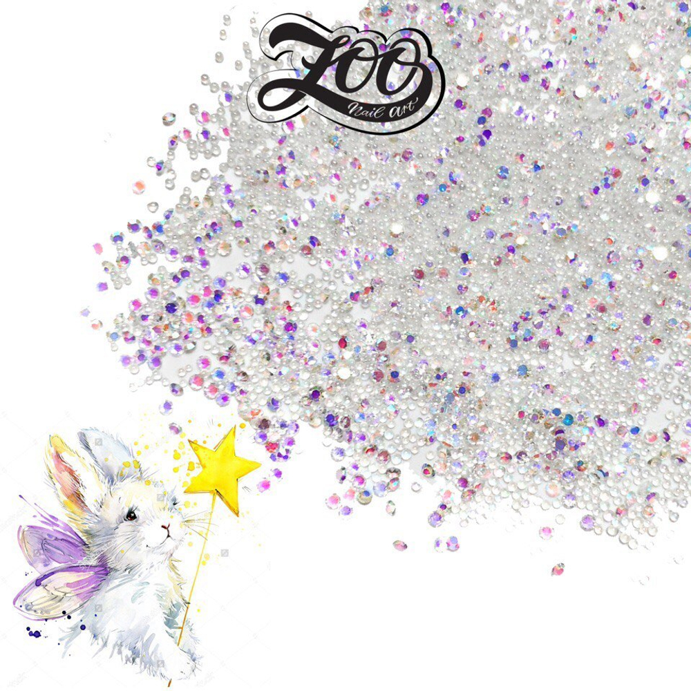 Zoo nail Микс Солнечный зайчик №1009, 3гр