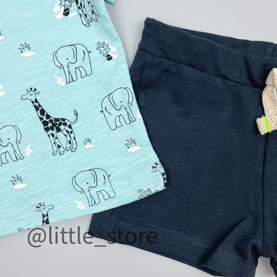 Комплект "Сафари" ментол/черный