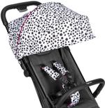 Детская прогулочная коляска Inglesina Quid 2 с накидкой для ног 2024 Polca Dot White