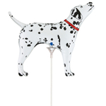 Шар Фольгированный Пес Далматин (Белый)