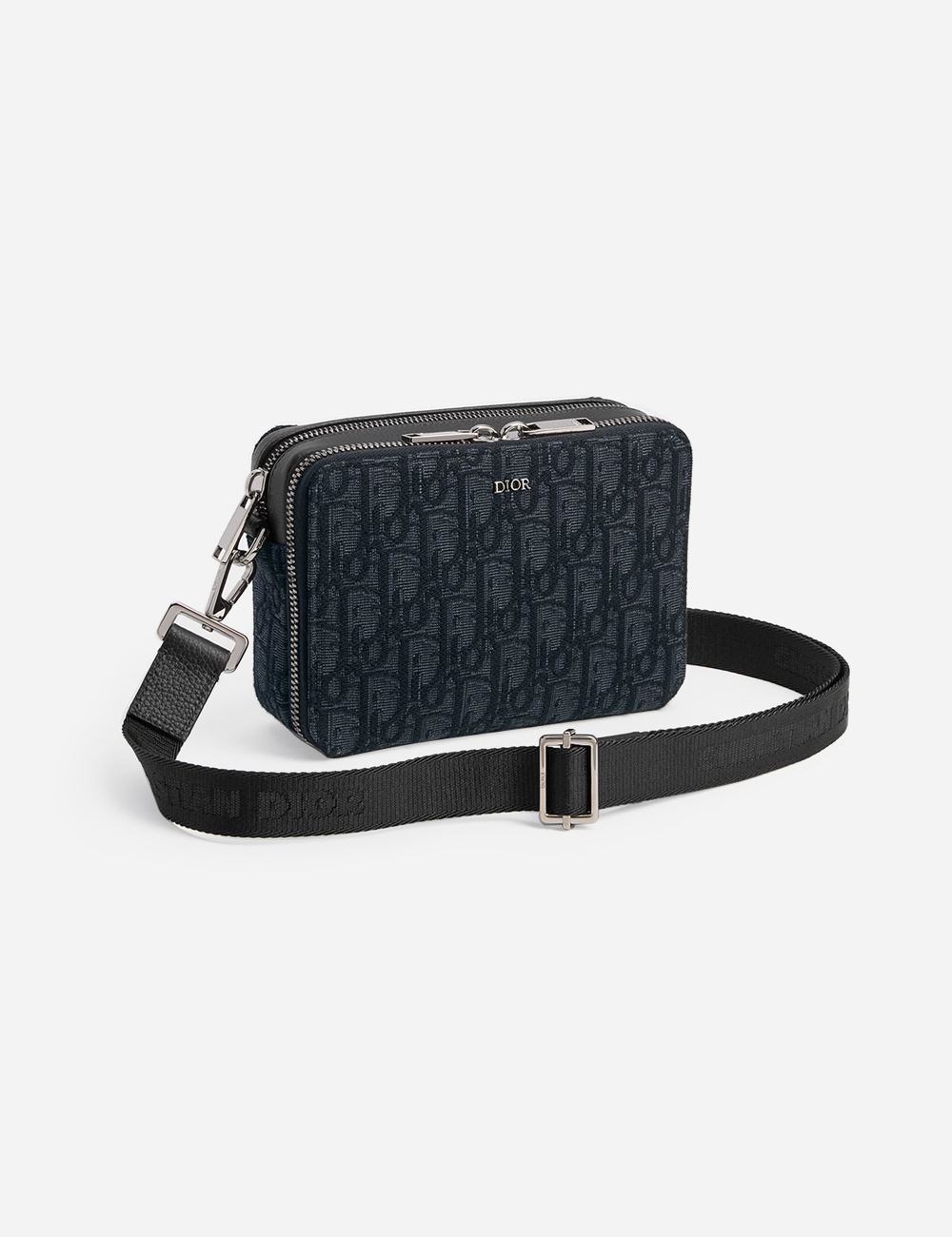 Клатч Dior Zipped Pouch "Black"