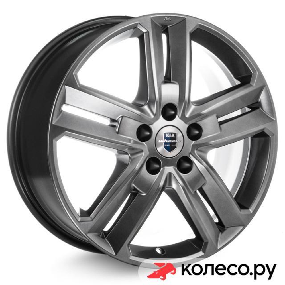 Backfire (КС763) 8x18/5*114.3 D60.1 ET50 Дарк платинум