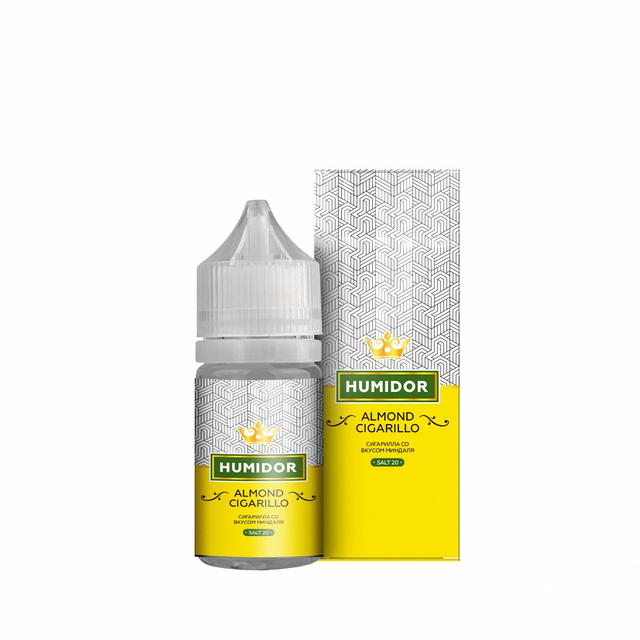 Humidor Salt 30 мл - Almond Cigarillo (20 мг)