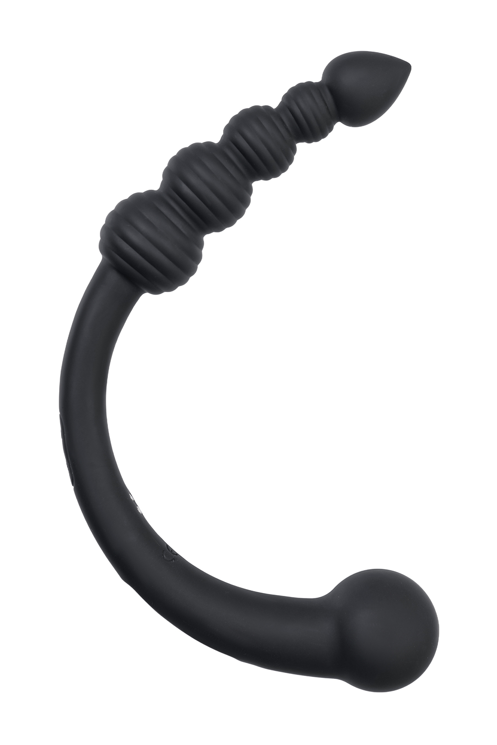 Двусторонний вибратор Black Red by Toyfa черный 35 см