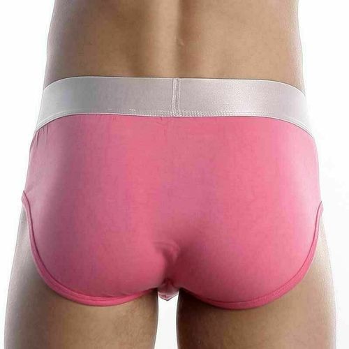 Мужские трусы брифы розовые Calvin Klein Steel Pink Brief 0-01CK01209