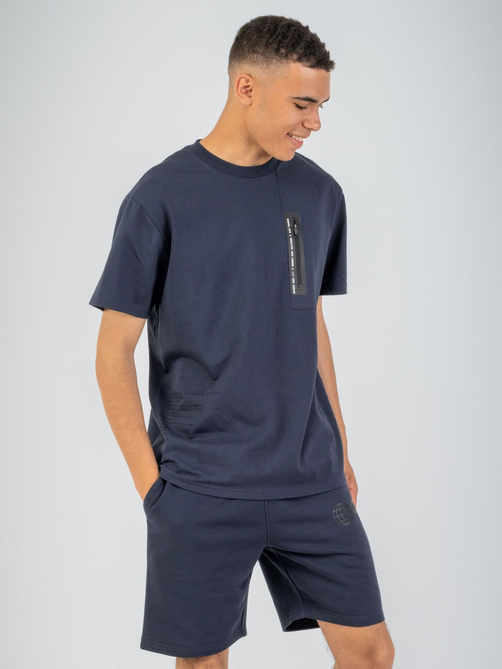 Шорты мужские ORIGINAL CREATOR GLOBE SHORTS, Темно-синий