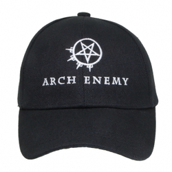 Бейсболка текстильная с вышивкой группы Arch Enemy