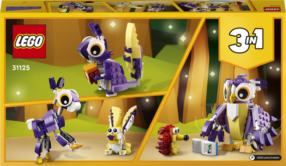 Lego konstruktor 31125 Fantasy Forest Creatures
