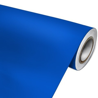 Самоклеющаяся пленка (аналог Oracal) 0,6*9 м синяя +