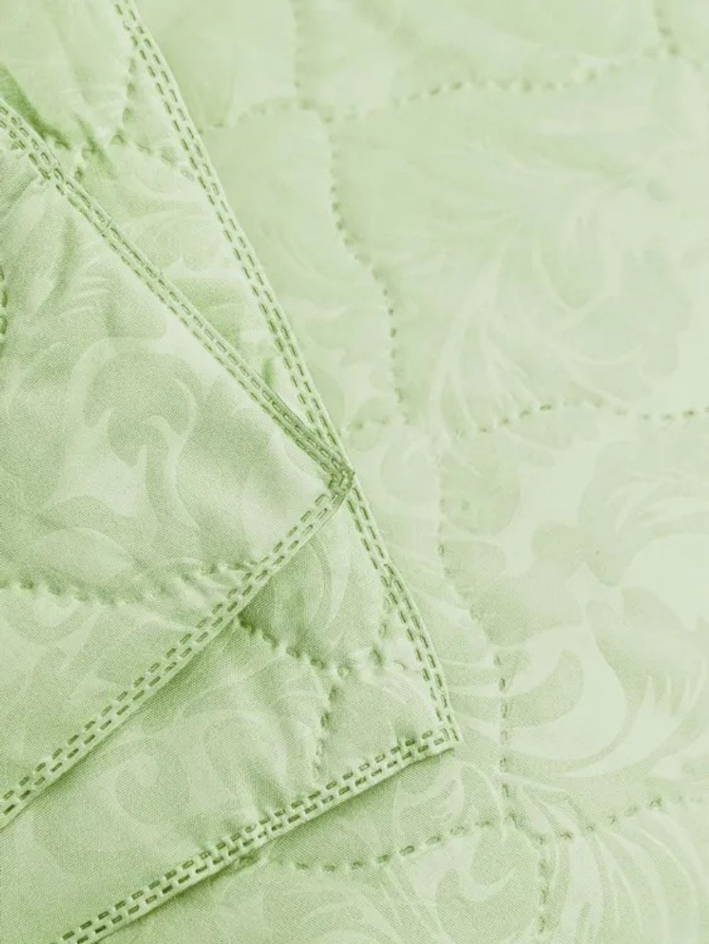 Покрывало микрофибра 240х215, салатовый