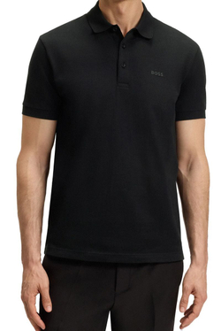 Мужское теннисное поло BOSS Patteo GOC Shirt - black