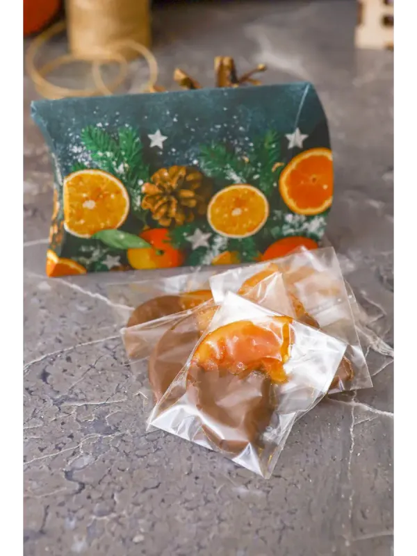 Апельсин в шоколаде 15 шт.