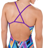 Купальник женский спортивный Speedo Fizz Bounce Single Crossback