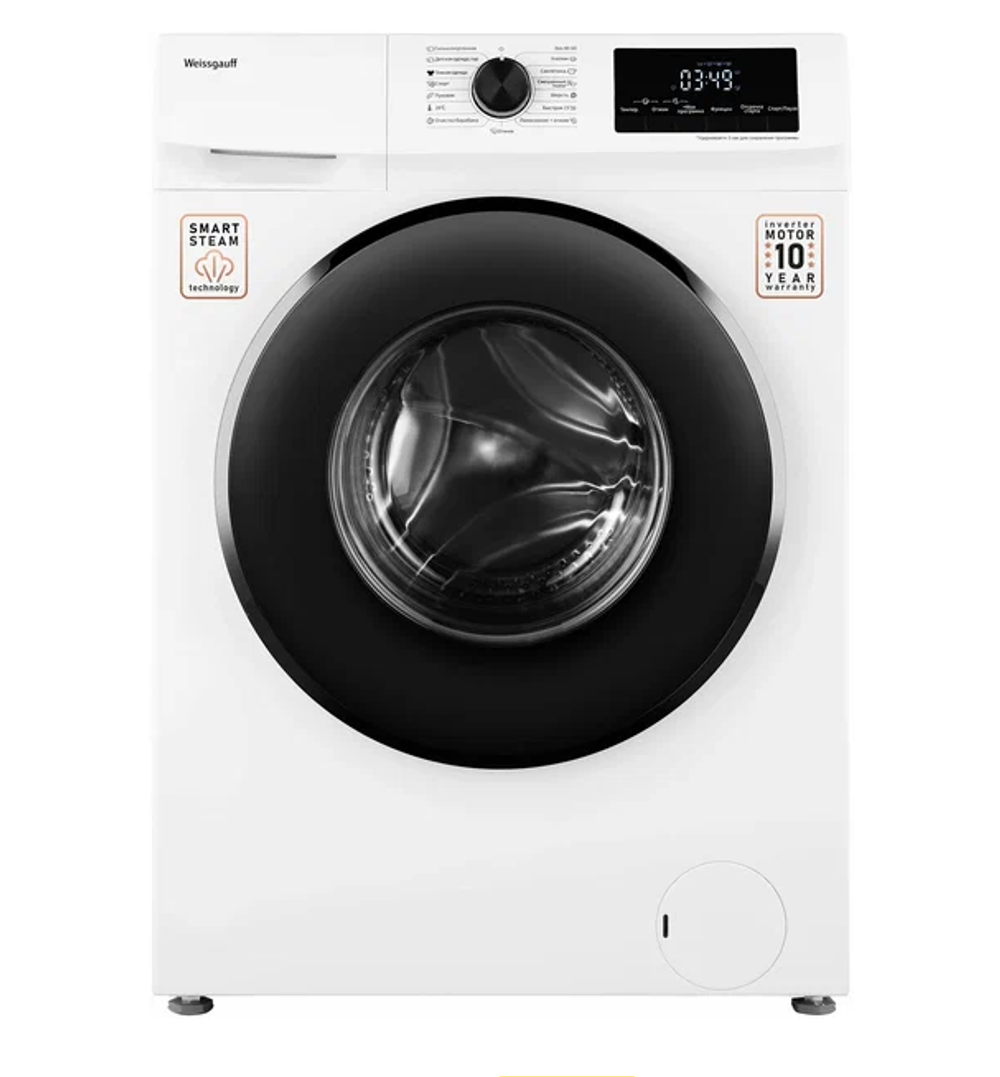Стиральная машина Weissgauff WM 46149 Inverter Steam (q)