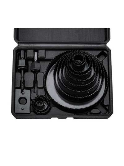 Набор кольцевых пил по дереву 19-127мм 16 предметов Kranz KR-92-0253