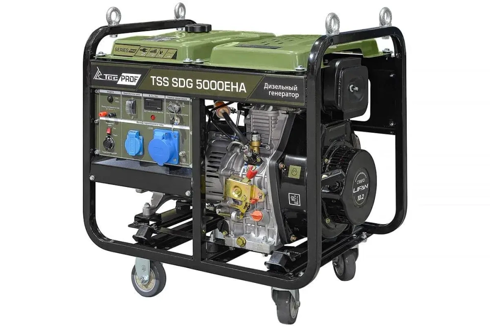 Дизель генератор (5 кВт) TSS SDG 5000EHA