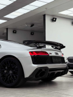 Карбоновый спойлер для Audi R8 (4S) 2019-2024+ Ауди антикрыло аэродинамический тюнинг
