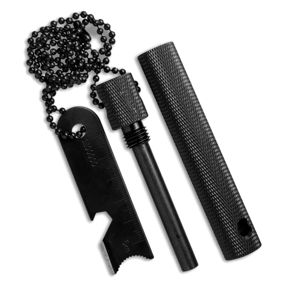 BK09BO778 Fire Starter - огниво, компас, линейка
