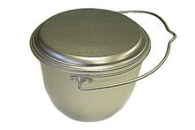 Котелок ЭРГ-AL конический матовый 9 л