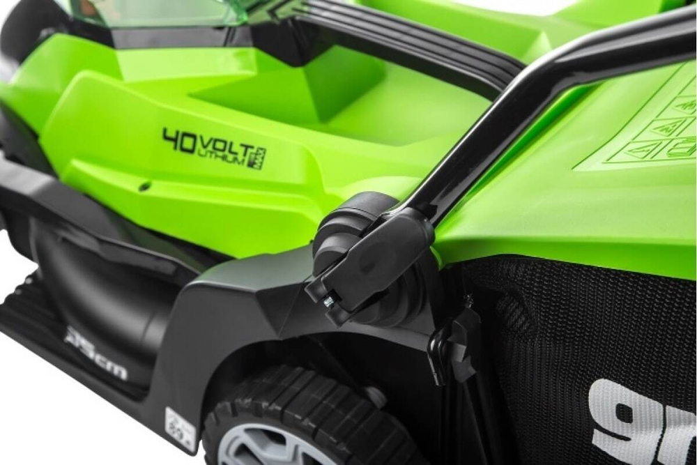 Газонокосилка аккумуляторная 40V Greenworks G40LM35 35см 40л 13.7кг без АКБ и ЗУ