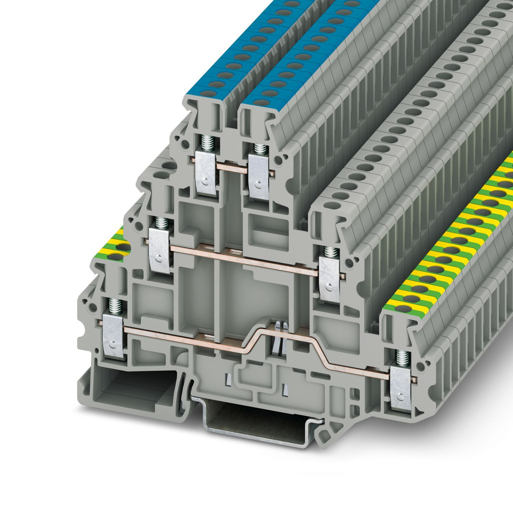 3214291 - UT 2,5-PE/L/N - Многоярусный клеммный модуль