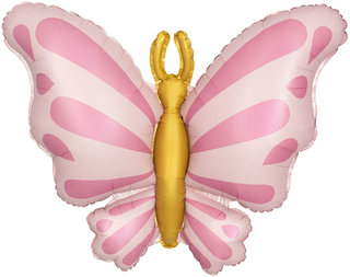 Фигура "Изящная бабочка" розовая