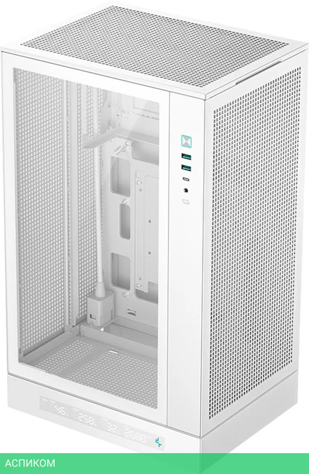 Корпус DeepCool CH270 Digital WH без БП (R-CH270-WHNDM0-G-1)