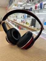 Bluetooth наушники ExBass 600BT Red, беспроводные наушники, красные
