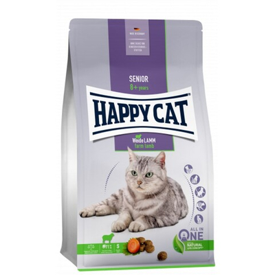 Happy Cat Senior - корм для кошек пожилых "Пастбищный ягненок"