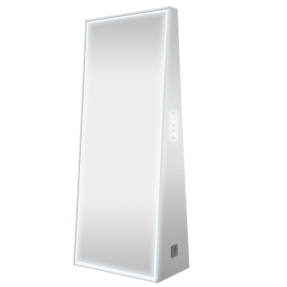 Парикмахерское зеркало МД-101А, двухстороннее, с подсветкой