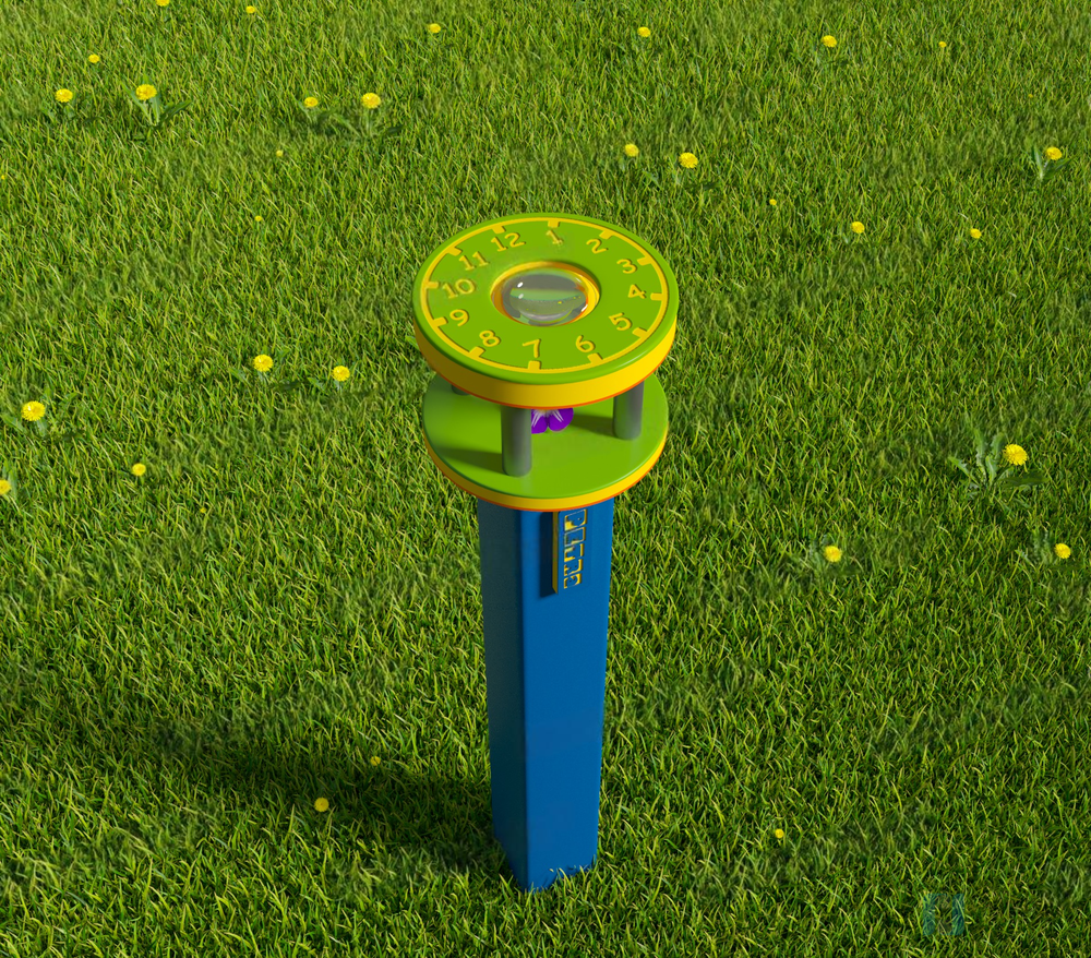 Оптический развивающий модуль Микроскоп из экопластика