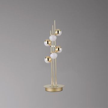 Настольная лампа LED 18W 3000К APL.774.04.18 золото Delfin Aployt