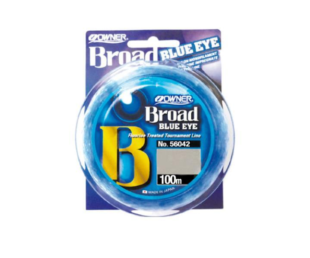 Леска Owner Broad Blue Eye 0,24мм 100м