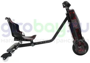 Электро Дрифт-карт IKINGI Drift Cart P2 250W (36V/4.4Ah) - Красная молния фото №6