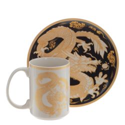 GAEM Кружка с тарелкой, 500 мл, L20 W20 H13 см