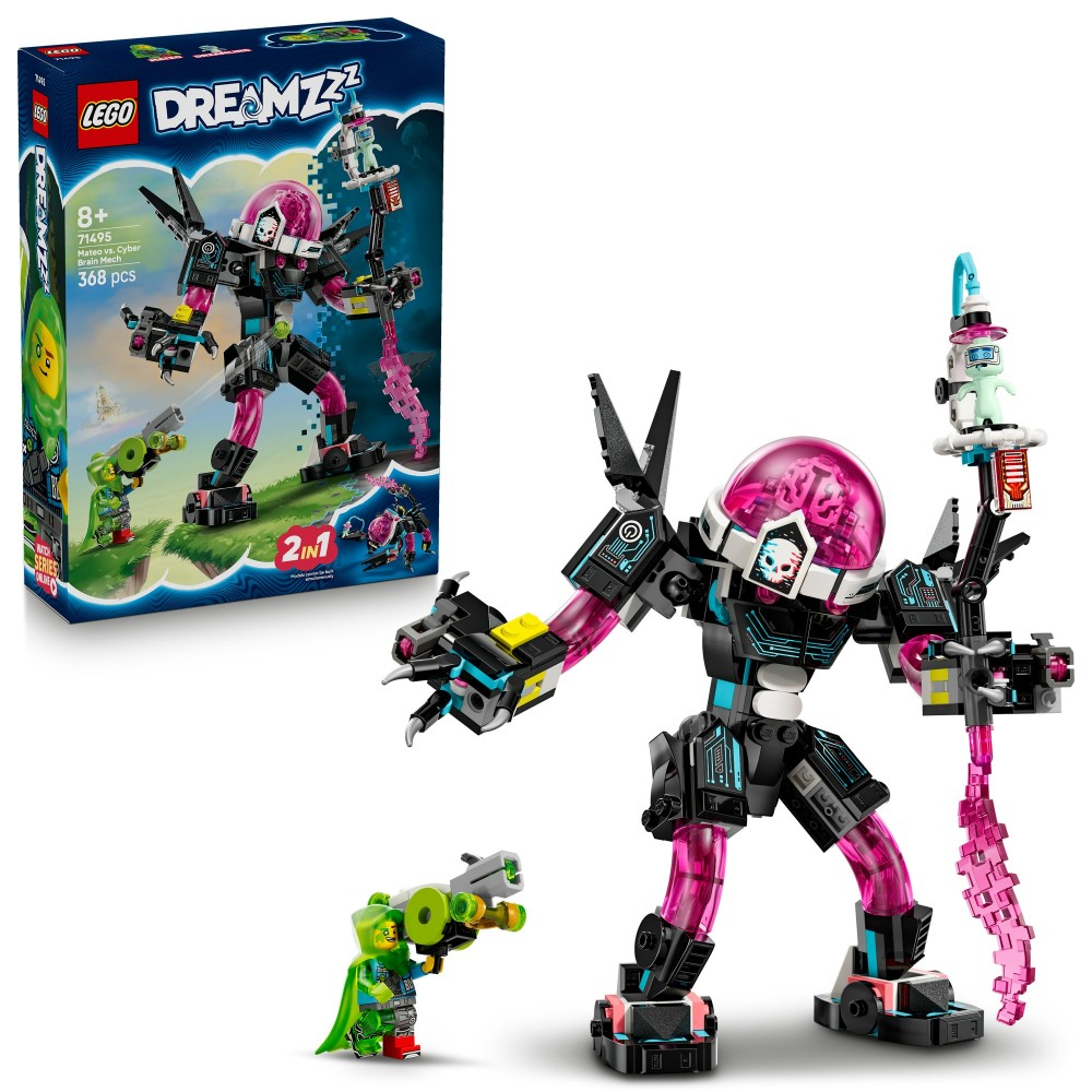 Конструктор LEGO DREAMZzz 71495 Матео против меха Кибермозга — фото 1
