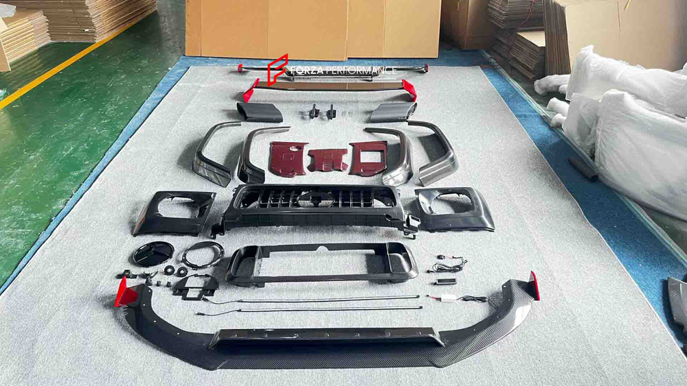 Карбоновый обвес для Mercedes-Benz G-Class G63 W463A/W464 2021+ Мерседес Гелик гелентваген