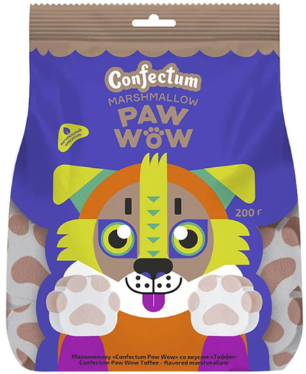 Маршмеллоу Confectum Paw Wow со вкусом Тоффи 200г