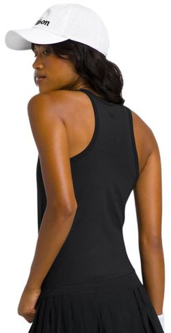 Женский топ теннисный Wilson Fieldhouse Tank Lite - черный