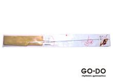 Лента гимнастическая с палочкой жёлтая GO DO :PD-02