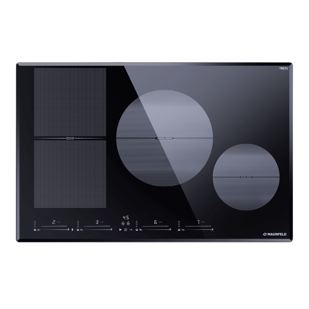 Встраиваемая индукционная варочная панель Maunfeld CVI804SFBK LUX