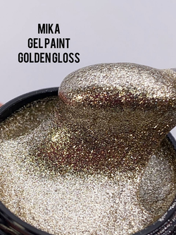 Гель краска MIKA «Golden Gloss»