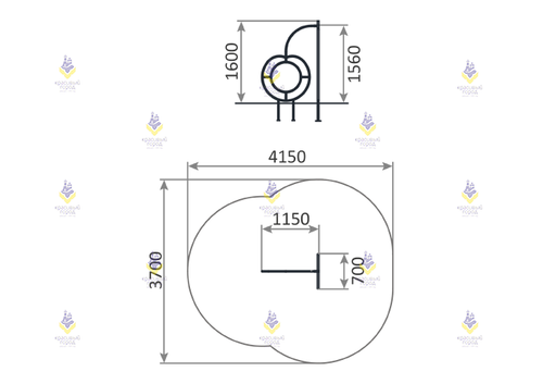 Детский лаз «Вишенка»