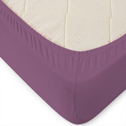 Простыня трикотажная на резинке "О. ЕЖЕВИКА", борт 20 см, 100% хлопок, Россия.