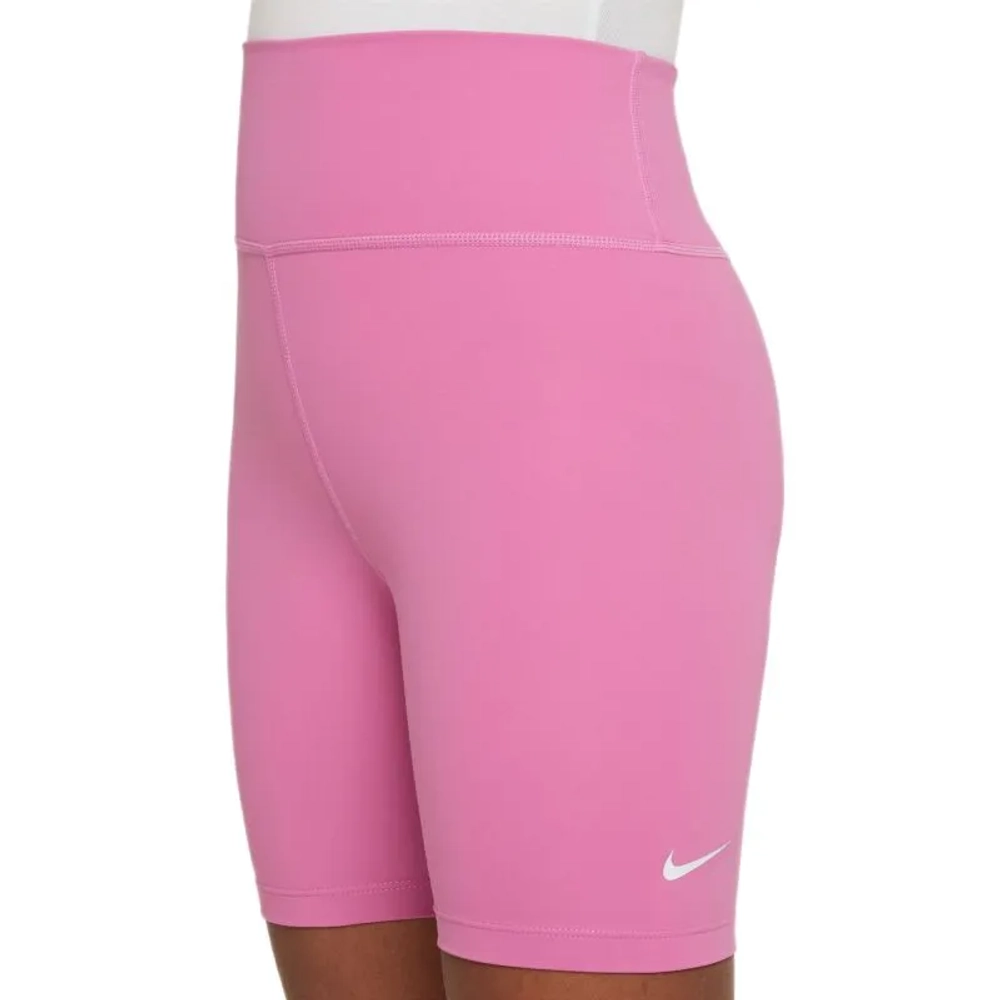 Детские шорты Nike Kids One Dri-Fit 5in - playful pink/white