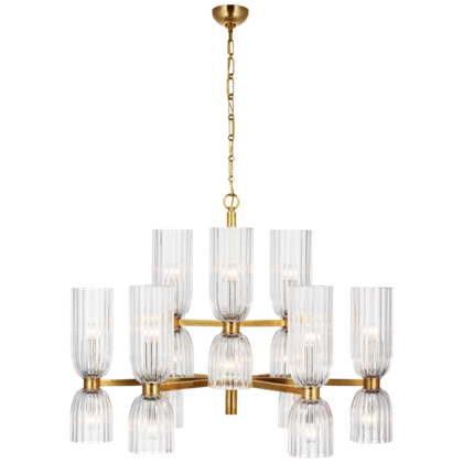 Люстра Visual Comfort Asalea Medium Two-Tier Chandelier