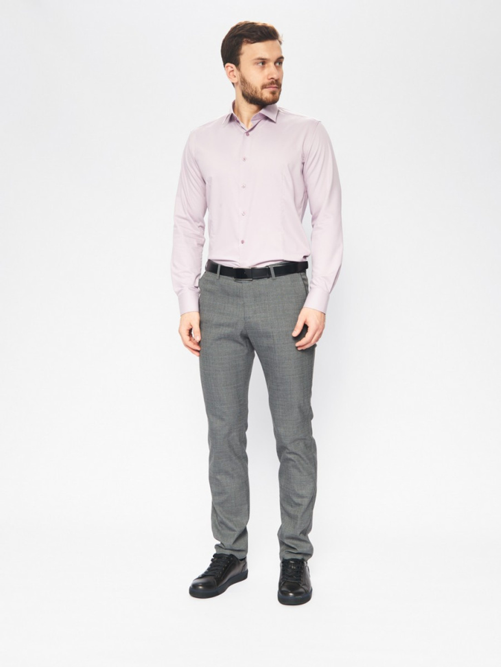 Сорочка GROSTYLE TRENDY SS017828 (UF91) "Пудра"