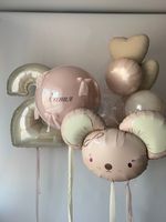 Воздушные шары для девочки на 2 годика №8723